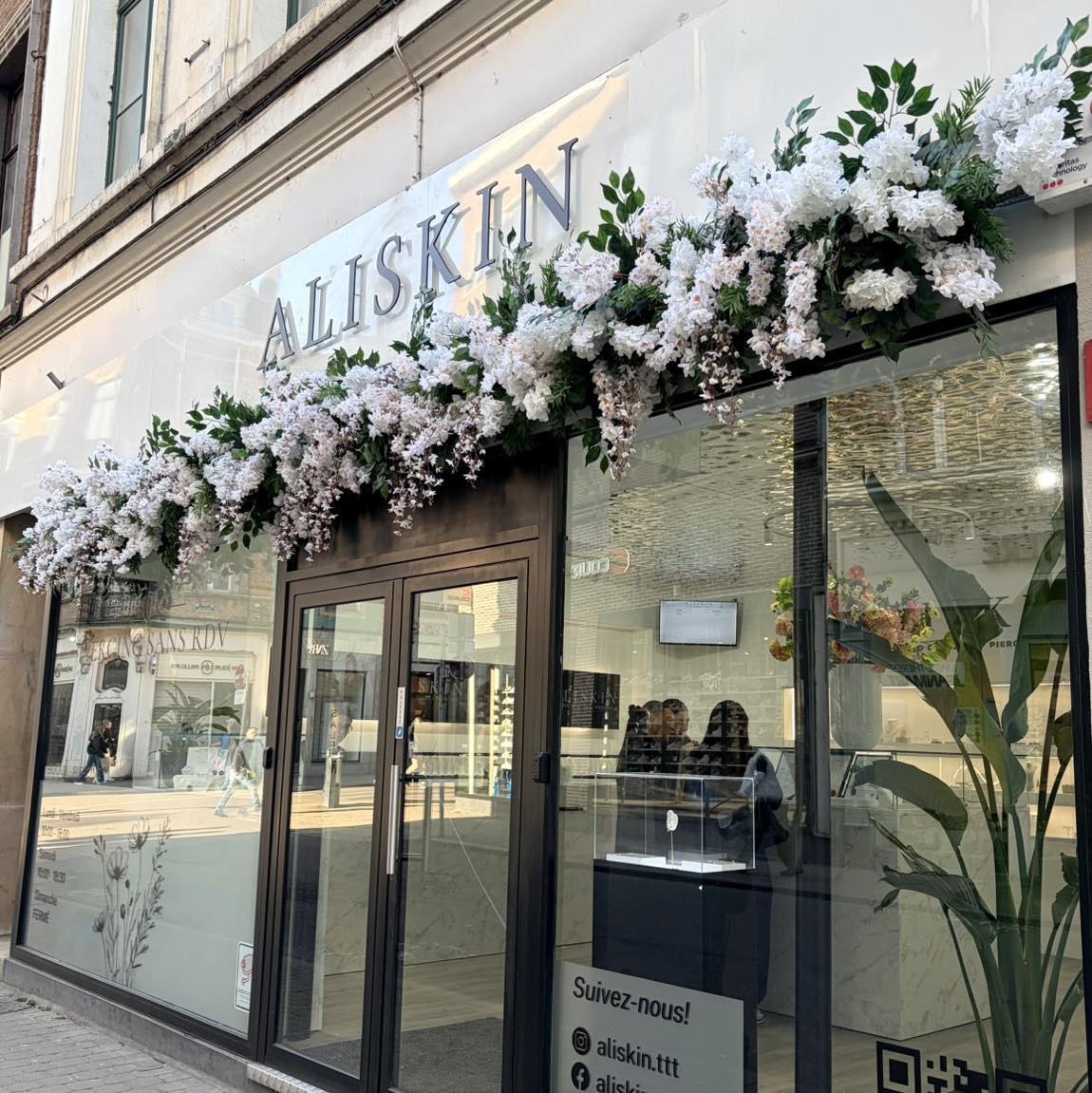 Événementiel floral, décoration de boutique — Maison Muscari